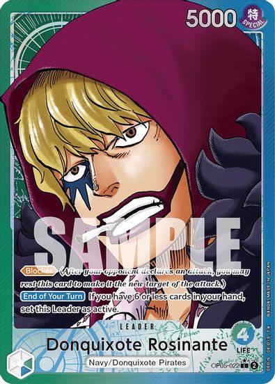 Donquixote Rosinante (Alternate Art) OP05-022 - Leader-Kantocards