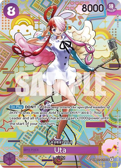 Uta (SP) OP02-120 - Secret Rare-Kantocards