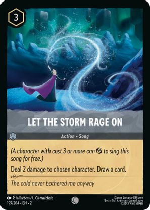 Let the Storm Rage On 199/204 - Common - Cold Foil-Kantocards