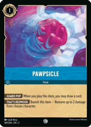 Pawpsicle 169/204 - Common - Cold Foil-Kantocards