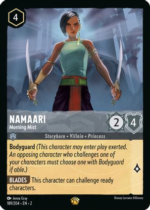 Namaari - Morning Mist 189/204 - Legendary-Kantocards