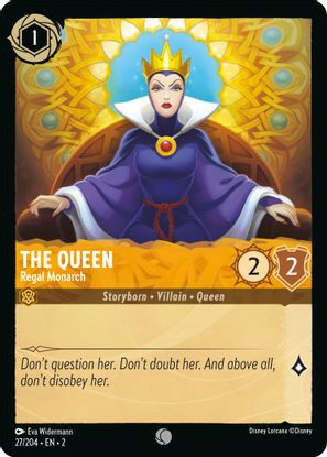 The Queen - Regal Monarch 27/204 - Common - Cold Foil-Kantocards