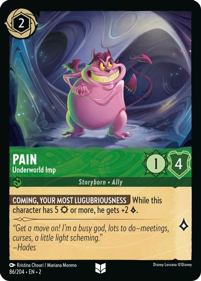 Pain - Underworld Imp 86/204 - Uncommon-Kantocards