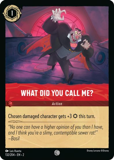 What Did You Call Me? 132/204 - Common-Kantocards