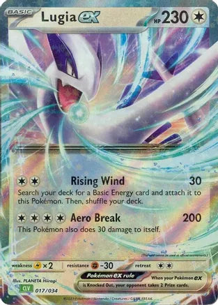 Lugia ex 017/034 - Jumbo-Kantocards