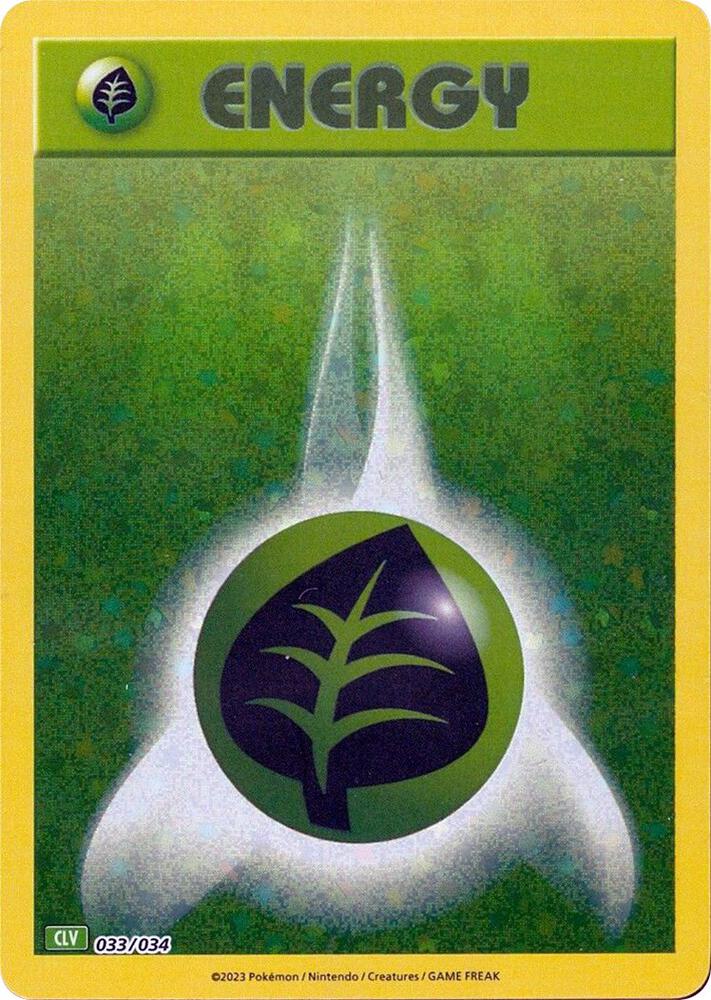 Grass Energy 033/034 - Trading Card Game Classic-Kantocards