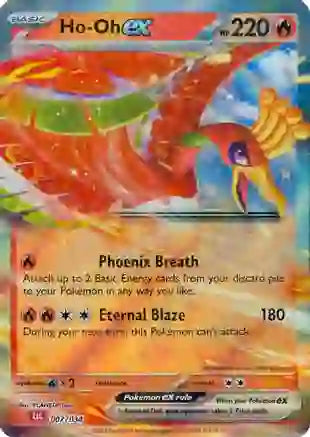 Ho-oh ex 007/034-Kantocards