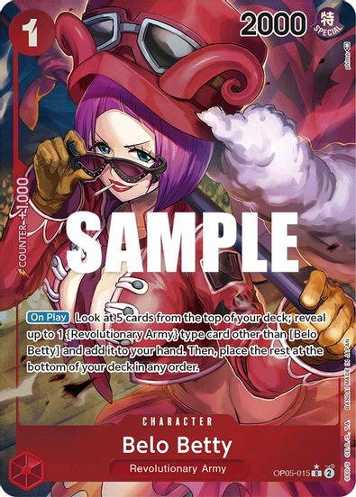 Belo Betty (Alternate Art) OP05-015 - Rare-Kantocards