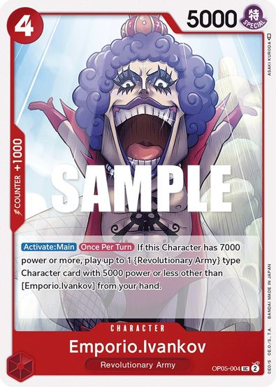 Emporio.Ivankov OP05-004 - Uncommon-Kantocards