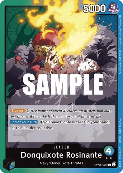 Donquixote Rosinante OP05-022 - Leader-Kantocards