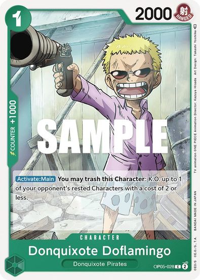Donquixote Doflamingo OP05-028 - Common-Kantocards