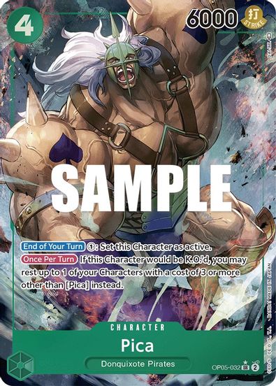 Pica (Alternate Art) OP05-032 - Super Rare-Kantocards