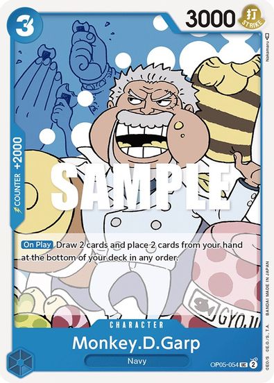 Monkey.D.Garp OP05-054 - Uncommon-Kantocards