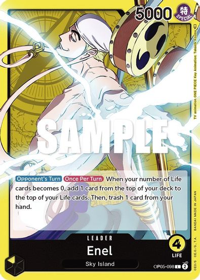Enel OP05-098 - Leader-Kantocards