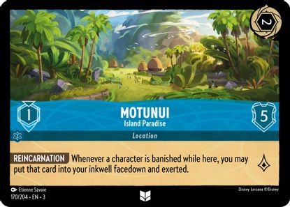 Motunui - Island Paradise 170/204 - Uncommon - Cold Foil-Kantocards