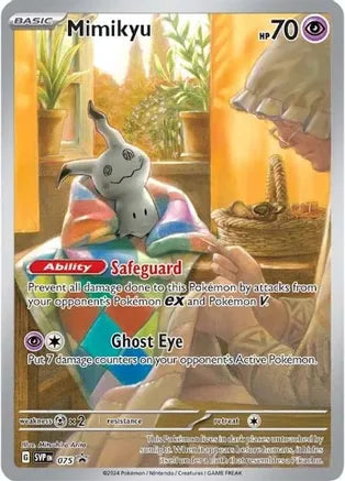 Mimikyu Promo - SVP 075 - Sellado-Kantocards