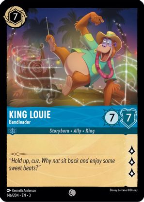King Louie - Bandleader 146/204 - Common - Cold Foil-Kantocards