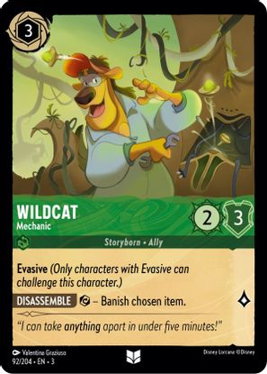 Wildcat - Mechanic 92/204 - Uncommon - Cold Foil-Kantocards
