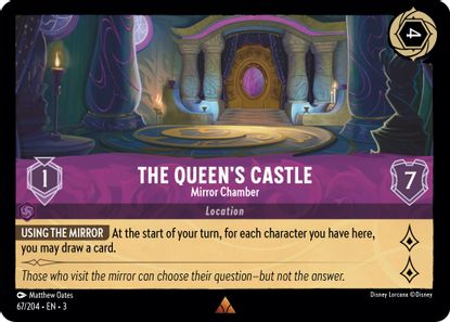 The Queen's Castle - Mirror Chamber 67/204 - Rare - Cold Foil-Kantocards