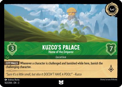 Kuzco's Palace - Home of the Emperor 102/204 - Uncommon-Kantocards