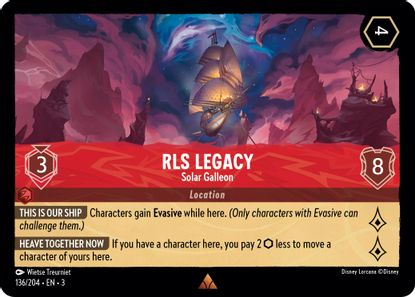 RLS Legacy - Solar Galleon 136/204 - Rare-Kantocards