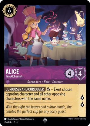 Alice - Tea Alchemist 35/204 - Super Rare-Kantocards