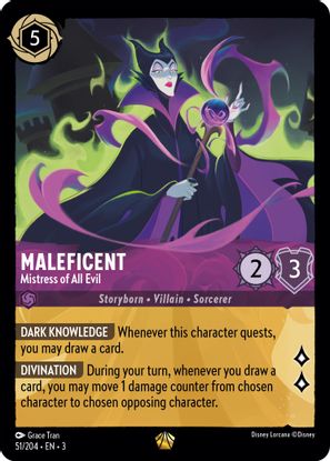 Maleficent - Mistress of All Evil 51/204 - Legendary-Kantocards
