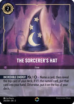 The Sorcerer's Hat 210/204 - Enchanted-Kantocards