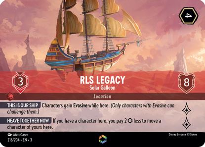 RLS Legacy - Solar Galleon 216/204 - Enchanted-Kantocards