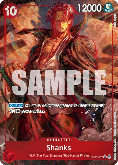 Shanks (Alternate Art) OP06-007 - Super Rare-Kantocards