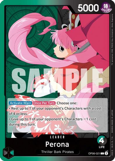 Perona OP06-021 - Leader-Kantocards