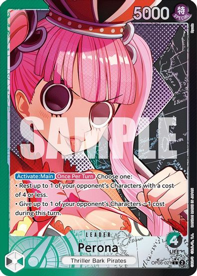 Perona (Alternate Art) OP06-021 - Leader-Kantocards