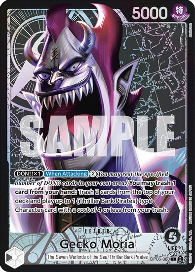 Gecko Moria (Alternate Art) OP06-080 - Leader-Kantocards