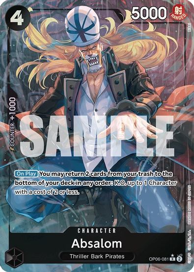 Absalom (Alternate Art) OP06-081 - Rare-Kantocards