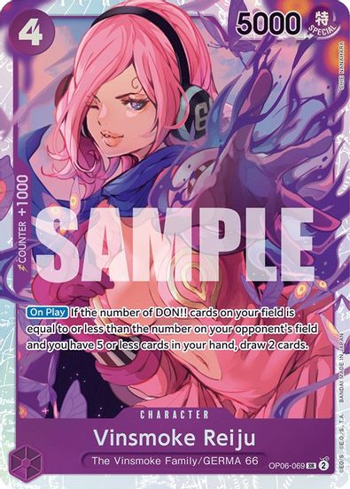 Vinsmoke Reiju OP06-069 - Super Rare-Kantocards