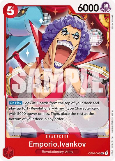 Emporio.Ivankov OP06-003 - Uncommon-Kantocards
