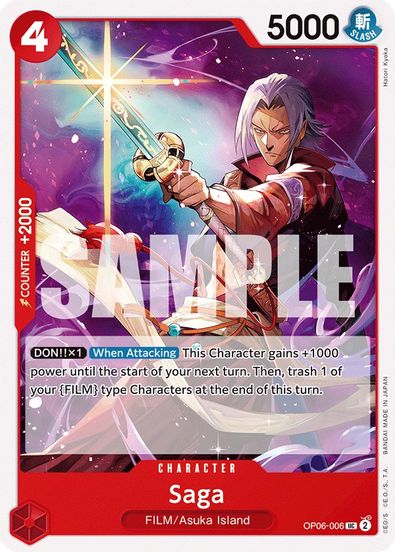 Saga OP06-006 - Uncommon-Kantocards