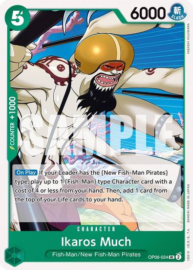 Ikaros Much OP06-024 - Uncommon-Kantocards
