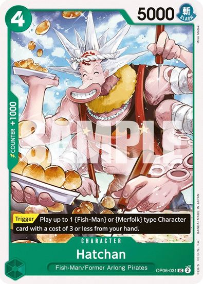 Hatchan OP06-031 - Uncommon-Kantocards