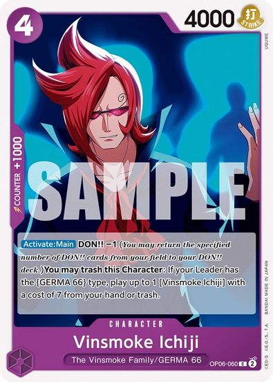Vinsmoke Ichiji OP06-060 - Common-Kantocards