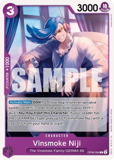 Vinsmoke Niji OP06-064 - Common-Kantocards
