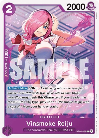 Vinsmoke Reiju OP06-068 - Common-Kantocards