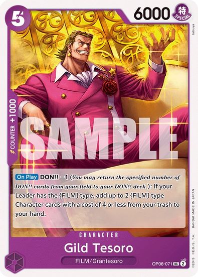 Gild Tesoro OP06-071 - Uncommon-Kantocards