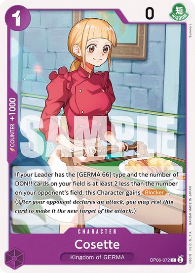 Cosette OP06-072 - Common-Kantocards