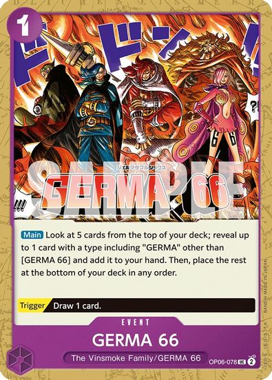 GERMA 66 OP06-078 - Uncommon-Kantocards