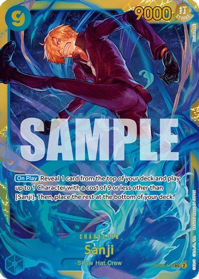 Sanji OP06-119 - Secret Rare-Kantocards