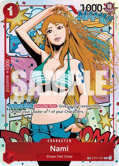 Nami (Alternate Art) ST01-007 - Common-Kantocards