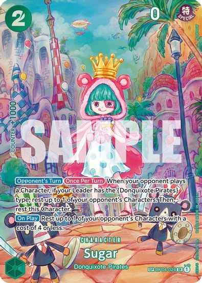 Sugar (SP) OP04-024 - Super Rare-Kantocards