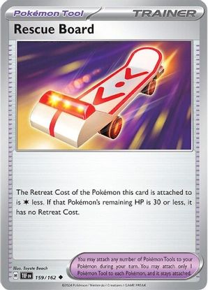 Rescue Board 159/162 - Uncommon-Kantocards
