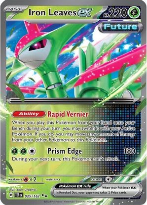 Iron Leaves ex 025/162 - Double Rare-Kantocards
